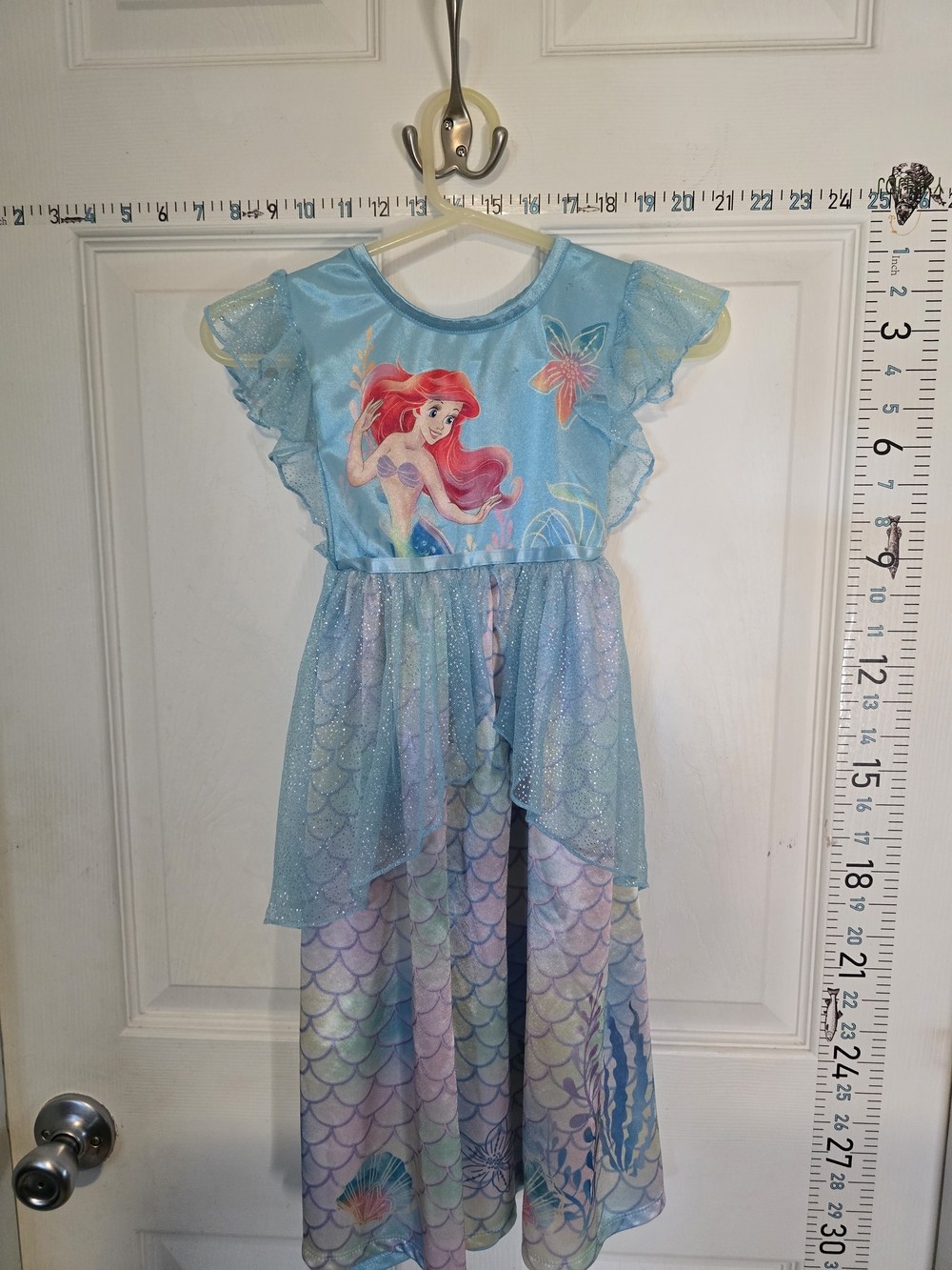 Disney Ariel Blue Girls' Mermaid Costume Dress